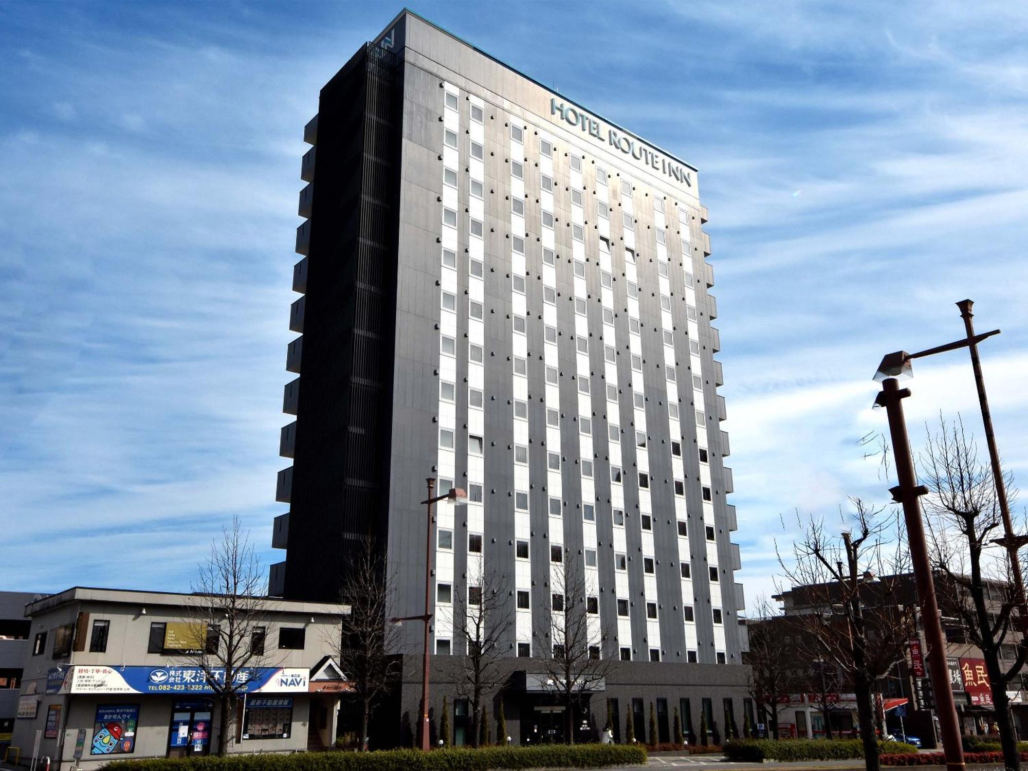 Hotel Route-Inn Higashihiroshima Saijo Ekimae Exterior foto